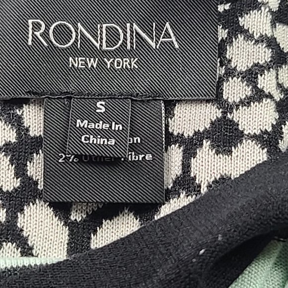 Rondina Etcetera Boat Neck Short Sleeve Top Small - Picture 5 of 8